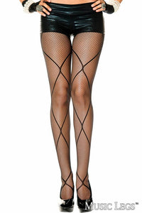 Thumbnail for Spandex Fishnet Pantyhose