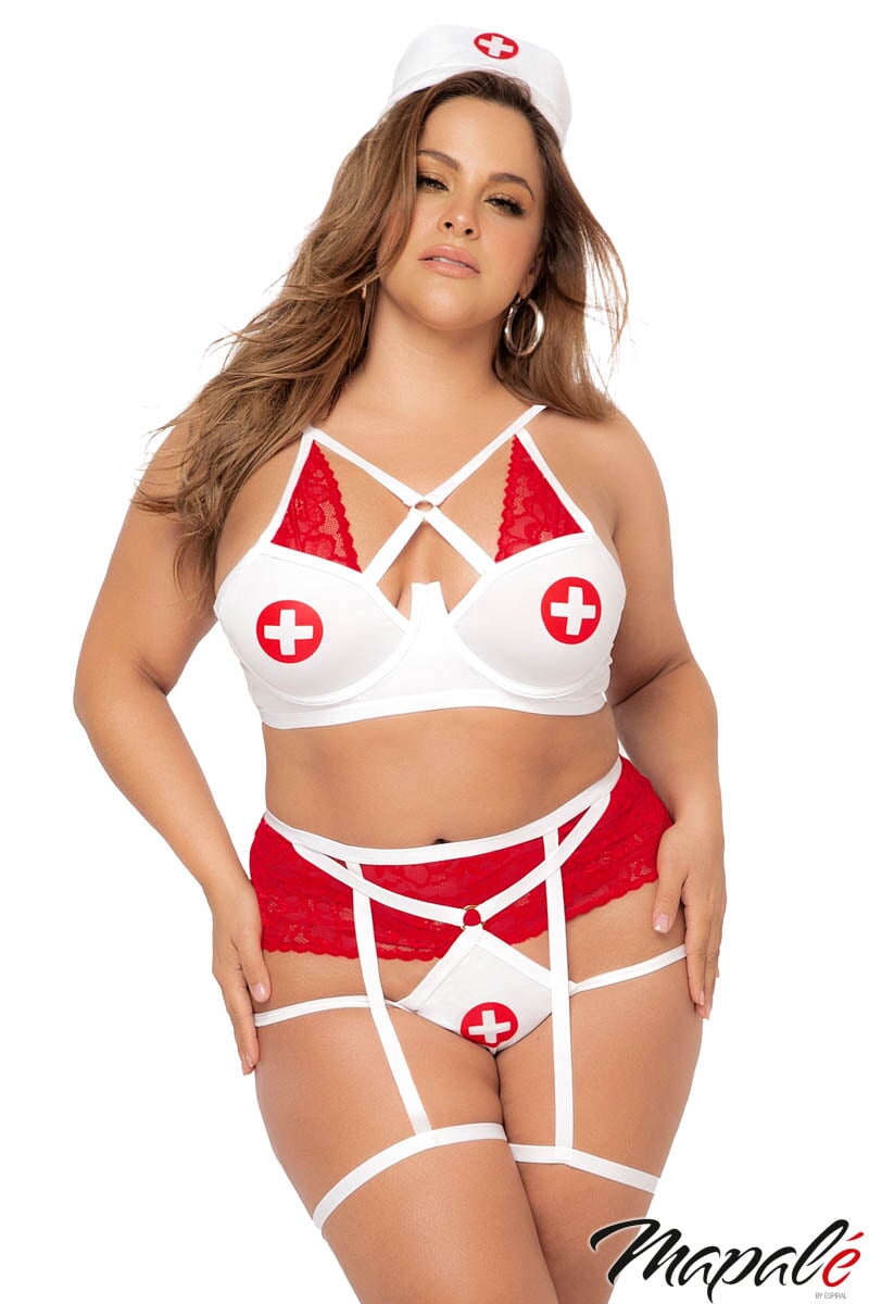 3PC Nurse Bedroom Costume