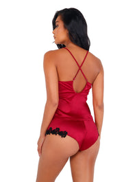 Thumbnail for 2pc Soft Satin Short Set